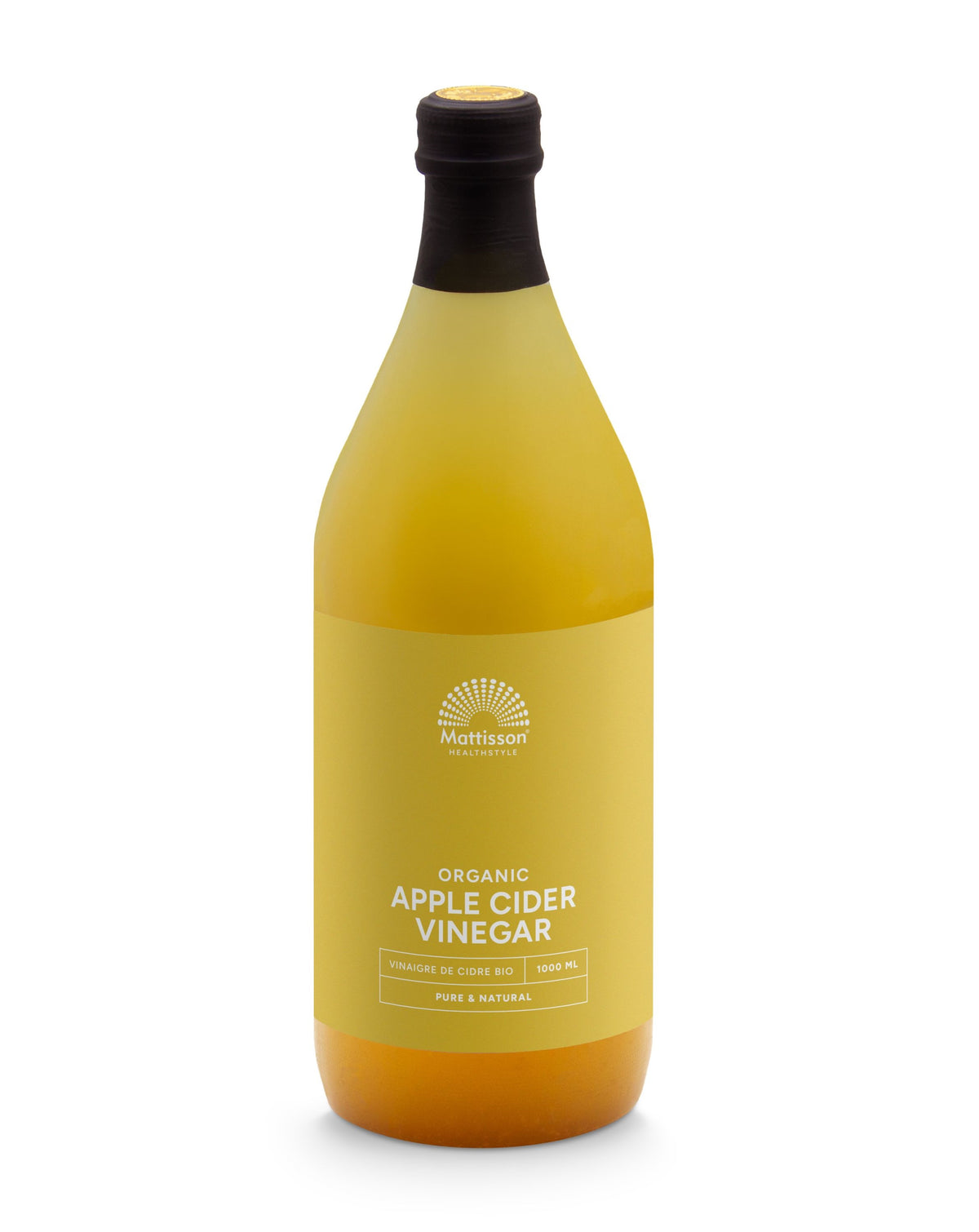 Mattisson Apple cider vinegar pure - appelazijn bio 1 Liter