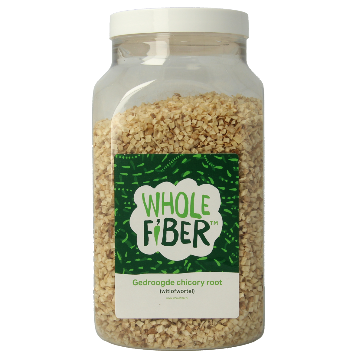 WholeFiber Gedroogde chicory root (witlofwortel) 350.00 Gram