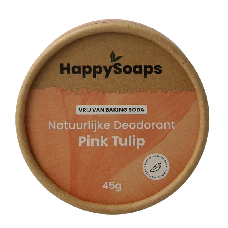 Happysoaps Deodorant pink tulip 45 Gram