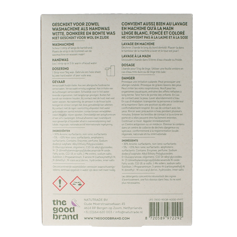 The Good Brand Wasstrips lavender 32 Stuks