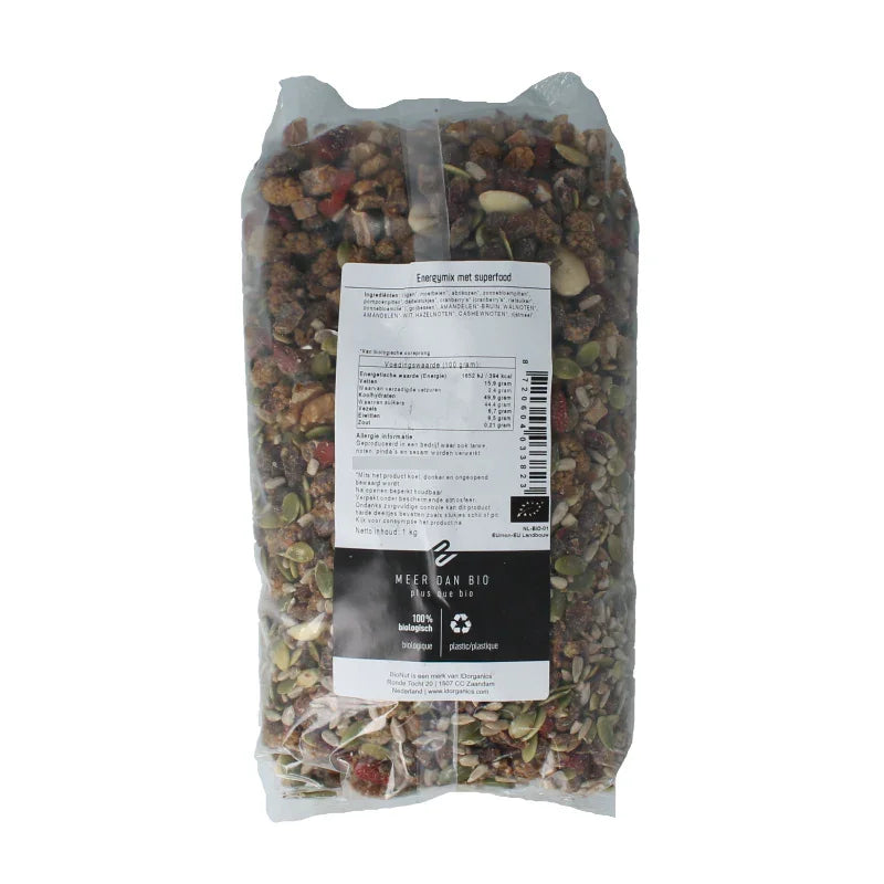 Bionut Energymix met superfood bio 1 Kilogram