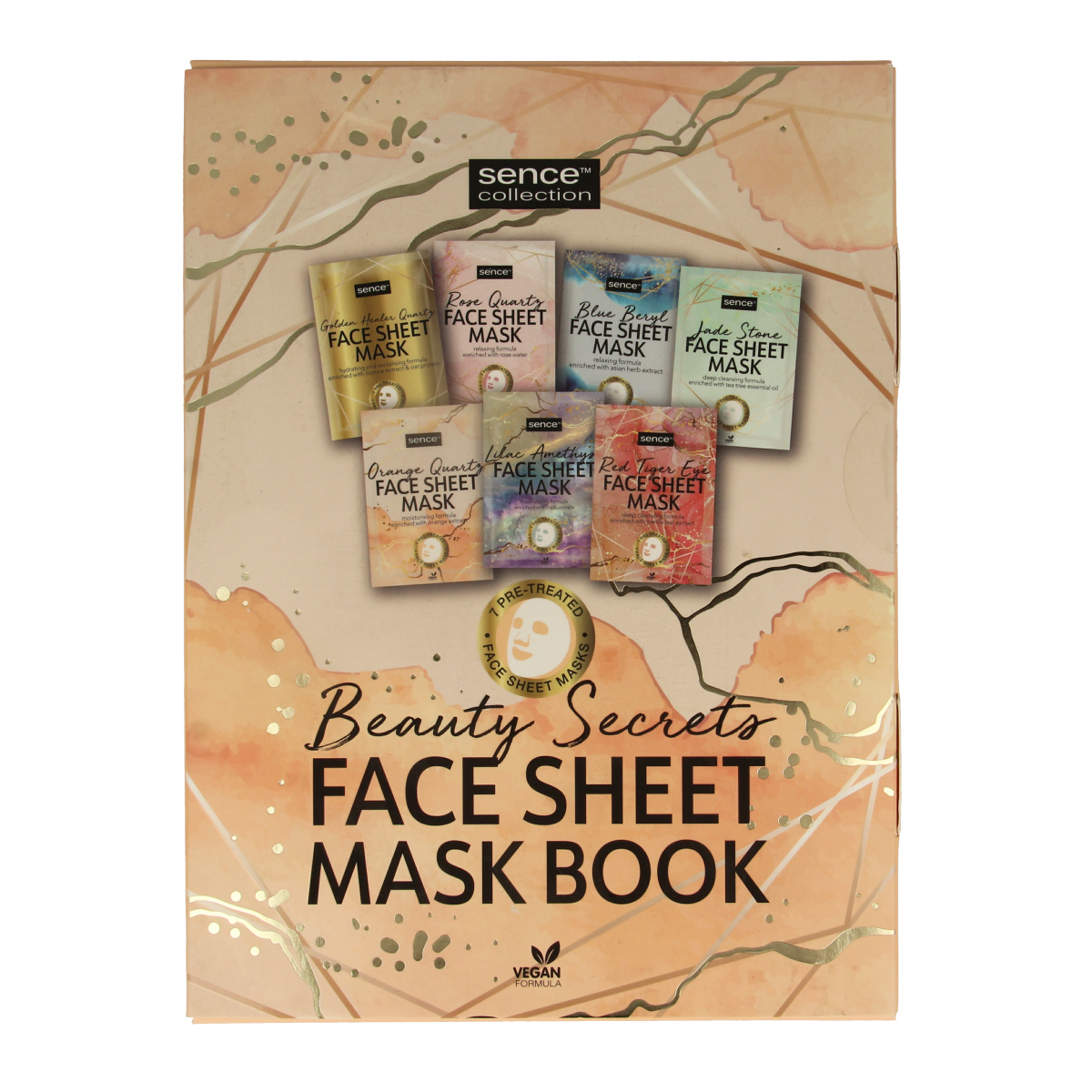 Sence Geschenkverpakking face sheet masker radiant boost 1.00 Stuks