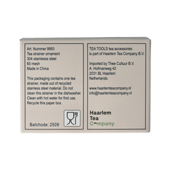 Geels Permanentfilter RVS ornament 1.00 Stuks