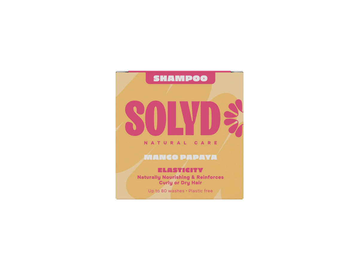 Solyd Shampoo Bar Mango Papaya 60.00 Gram