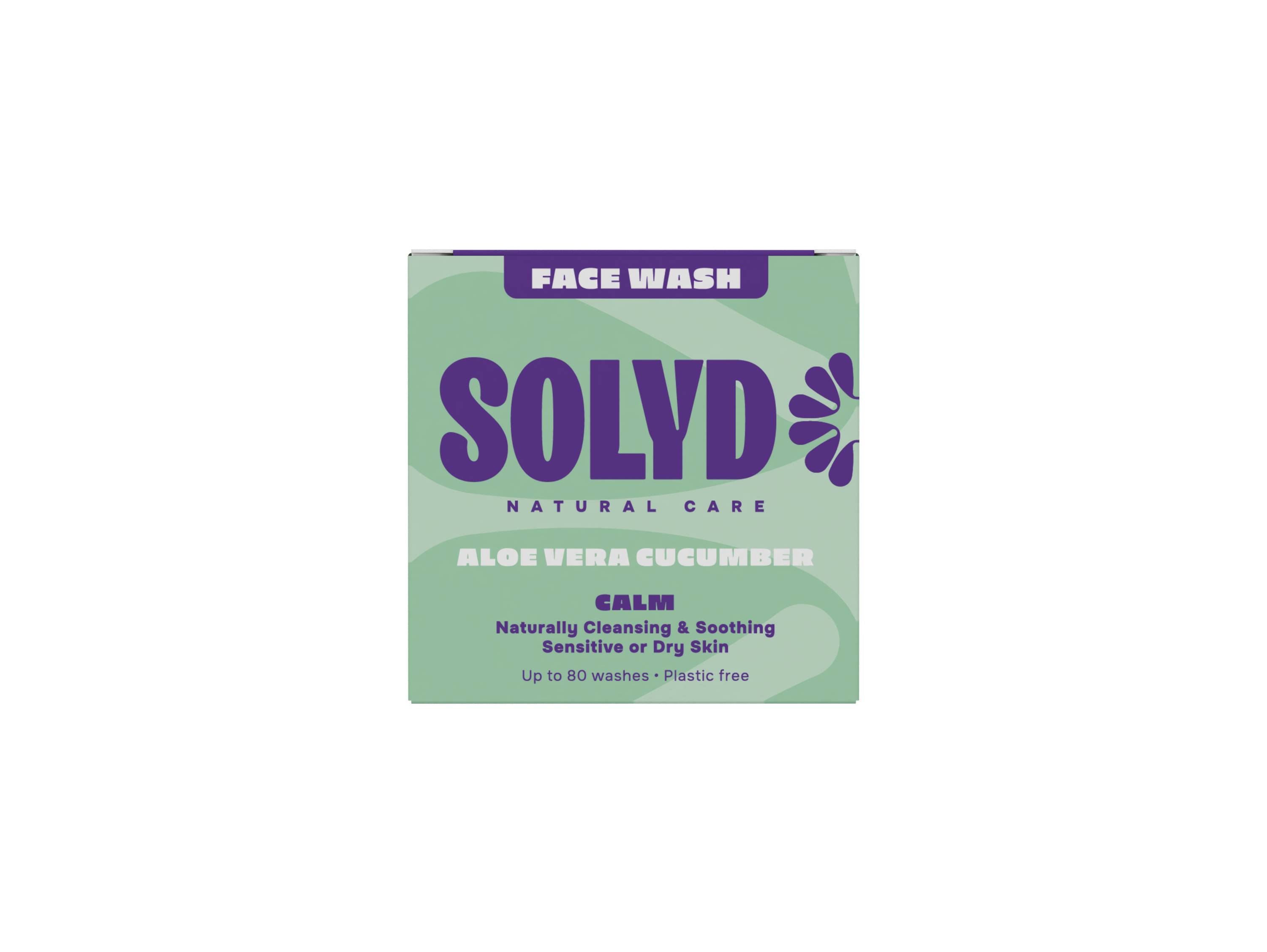 Solyd Face Wash Bar Aloe Vera Cucumber 60.00 Gram