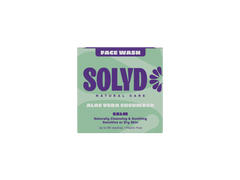 Solyd Face Wash Bar Aloe Vera Cucumber 60.00 Gram