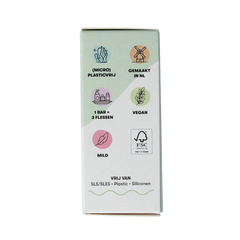 Shampoobars Shaving bar aloe vera & komkommer 60 Gram