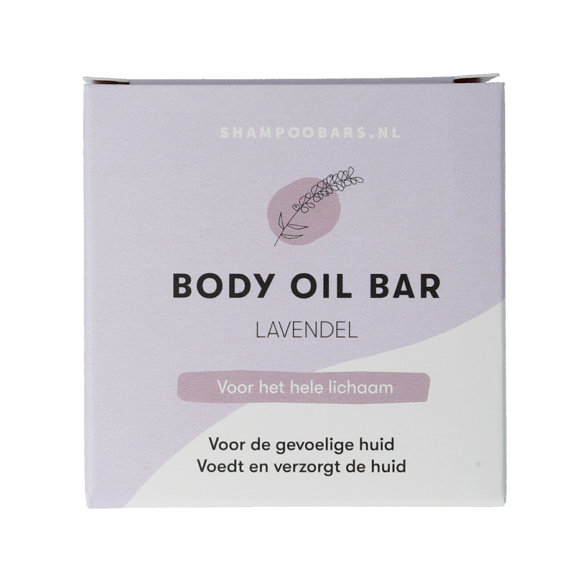 Shampoobars Body oil bar lavendel 45.00 Gram