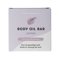 Shampoobars Body oil bar lavendel 45.00 Gram