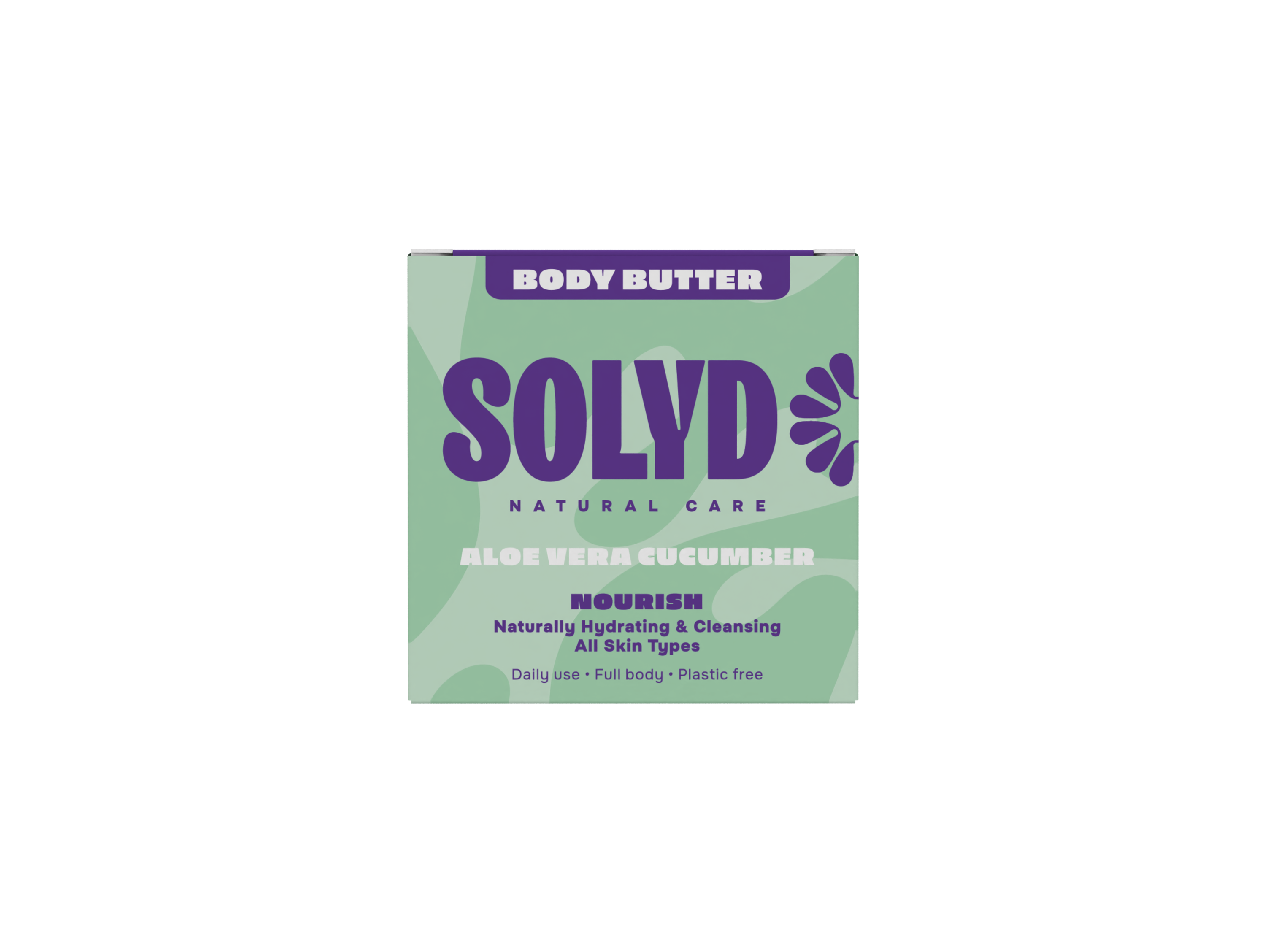 Solyd Body Butter Bar Aloe Vera Cucumber 45.00 Gram