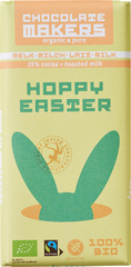 Chocolatemakers Hoppy easter melk bio 80 Gram