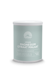 Mattisson Magnesium citraat malaat met actieve vorm vit. b6 125 Gram