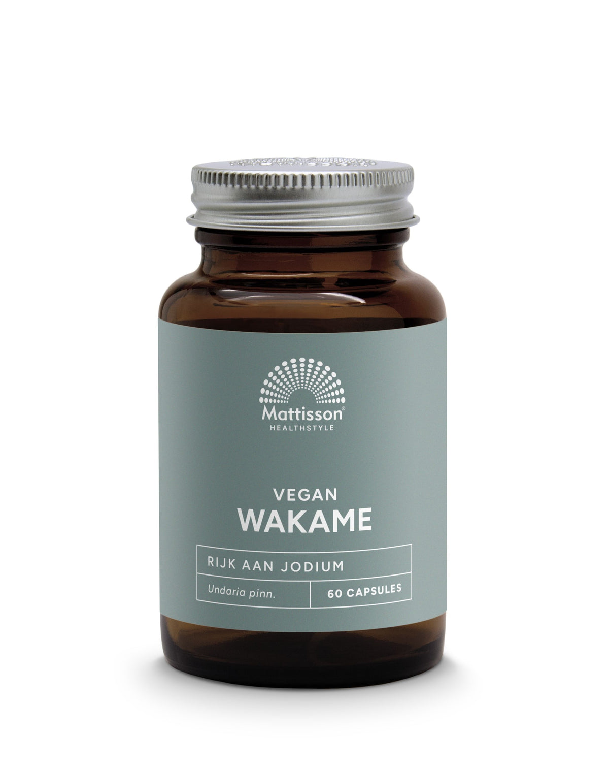Mattisson Wakame 1000mg  bevat jodium 60.00 Vegetarische capsules