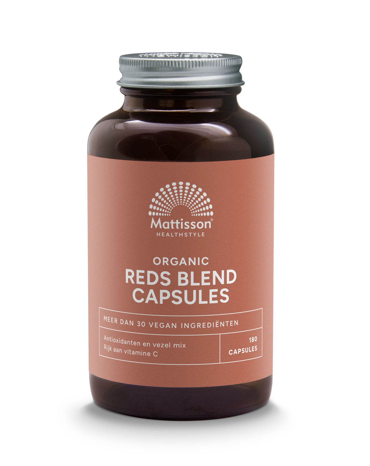 Mattisson Organic reds blend capsules bio 180 Vegetarische capsules