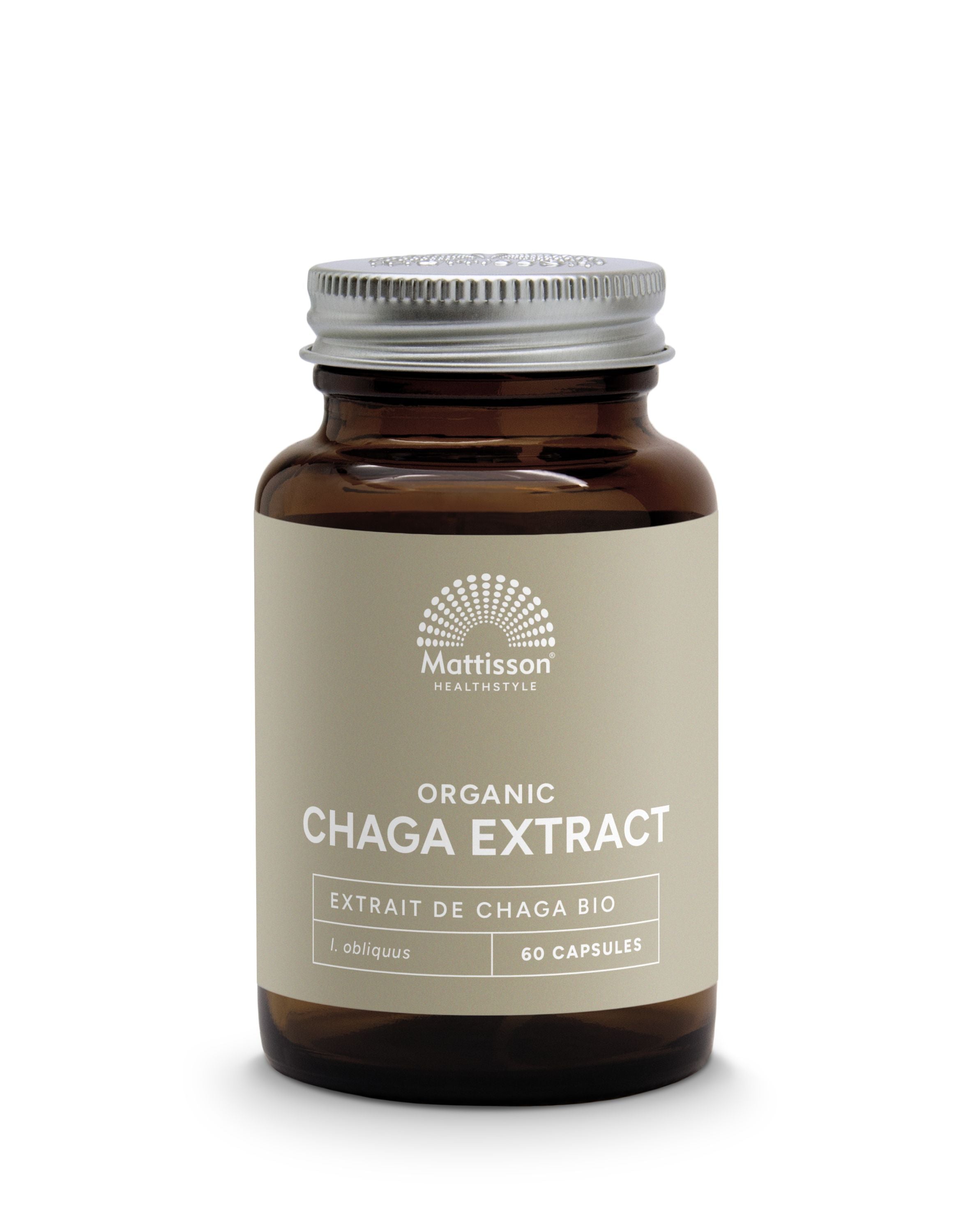 Mattisson Chaga extract bio 60 Capsules