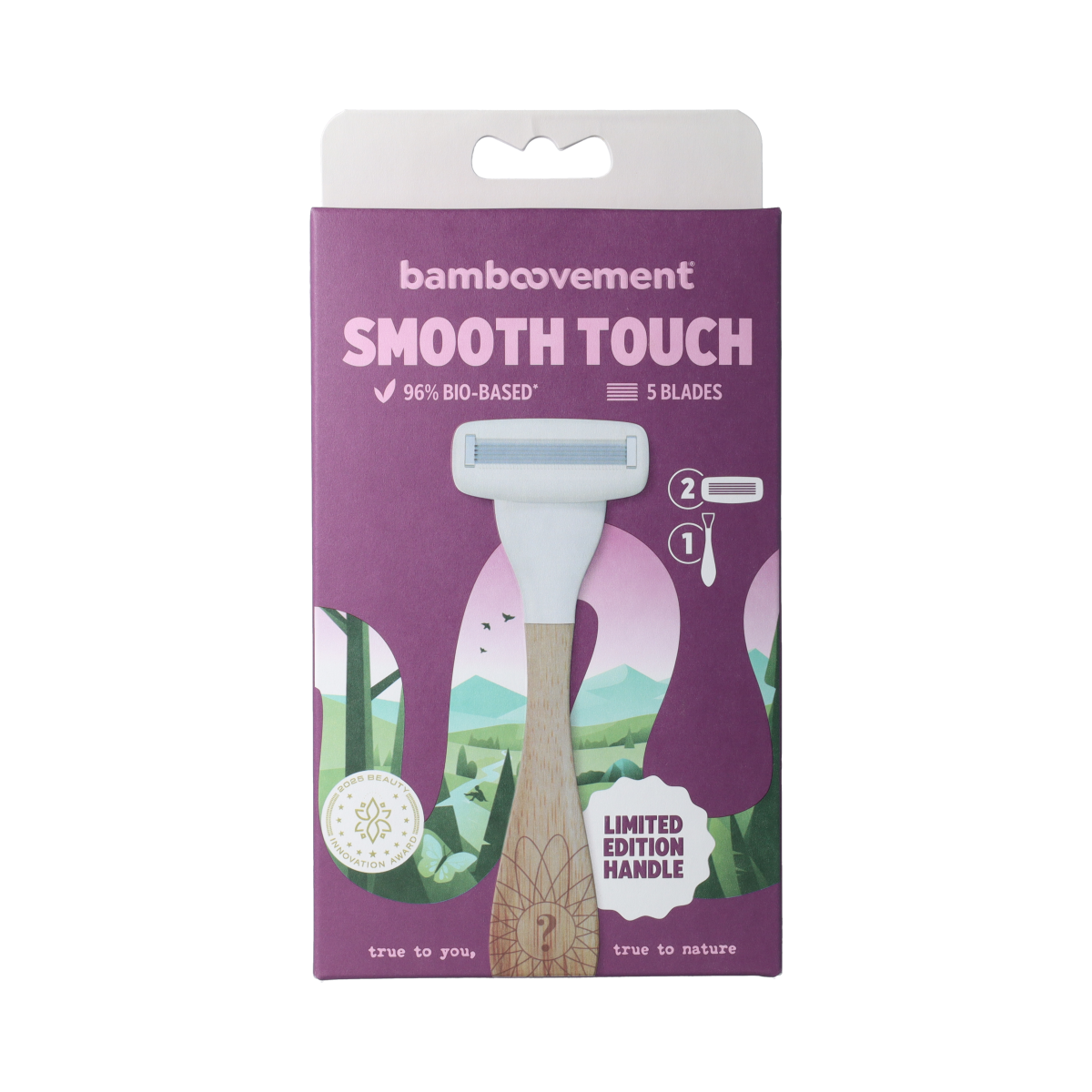 Bamboovement Smooth Touch Scheermes - Limited Edition 2 navul 2.00 Stuks