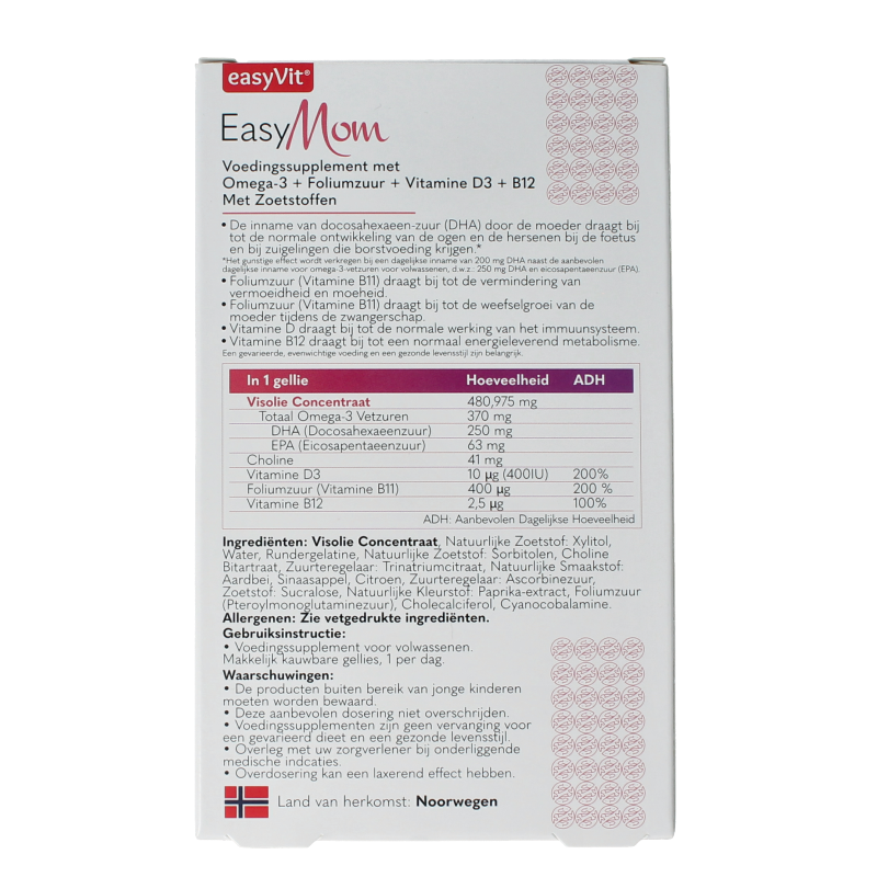 EasyVit Easymom 30 Gummies