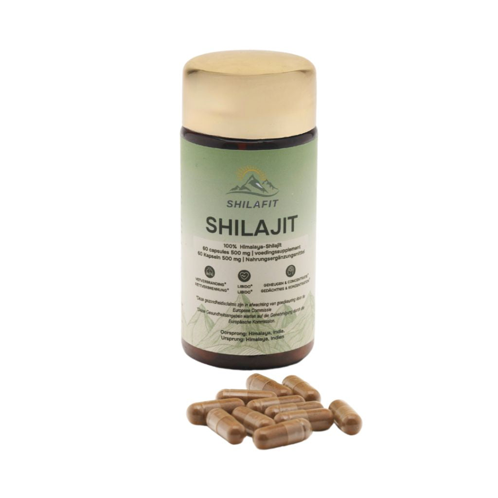 Shilafit Shilajit 500mg 60 Capsules
