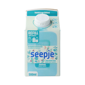 Seepje Handzeep eucalyptus rozemarijn refill 500.00 Milliliter