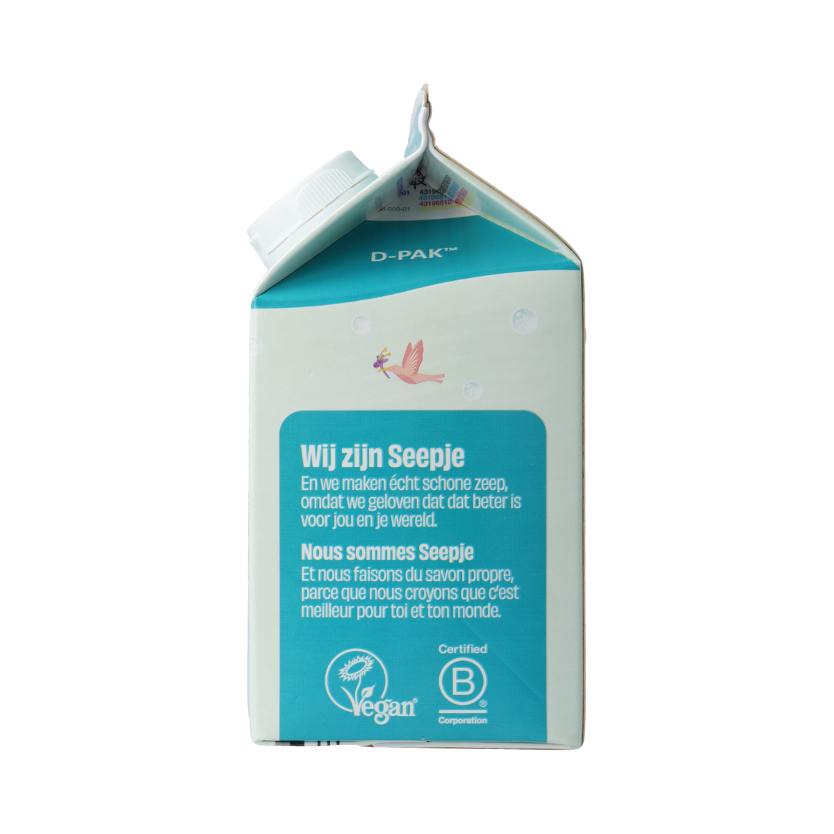 Seepje Handzeep eucalyptus rozemarijn refill 500.00 Milliliter