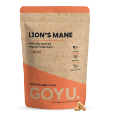 Goyu Lion's Mane Capsules 500mg bio 60.00 Vegetarische capsules