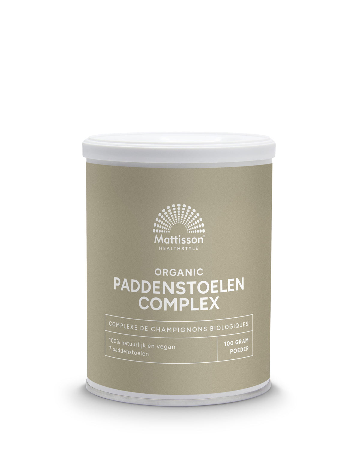 Mattisson Organic paddenstoelen complex bio 100.00 Gram