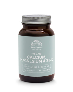 Mattisson Calcium magnésium & zinc 90 Comprimés