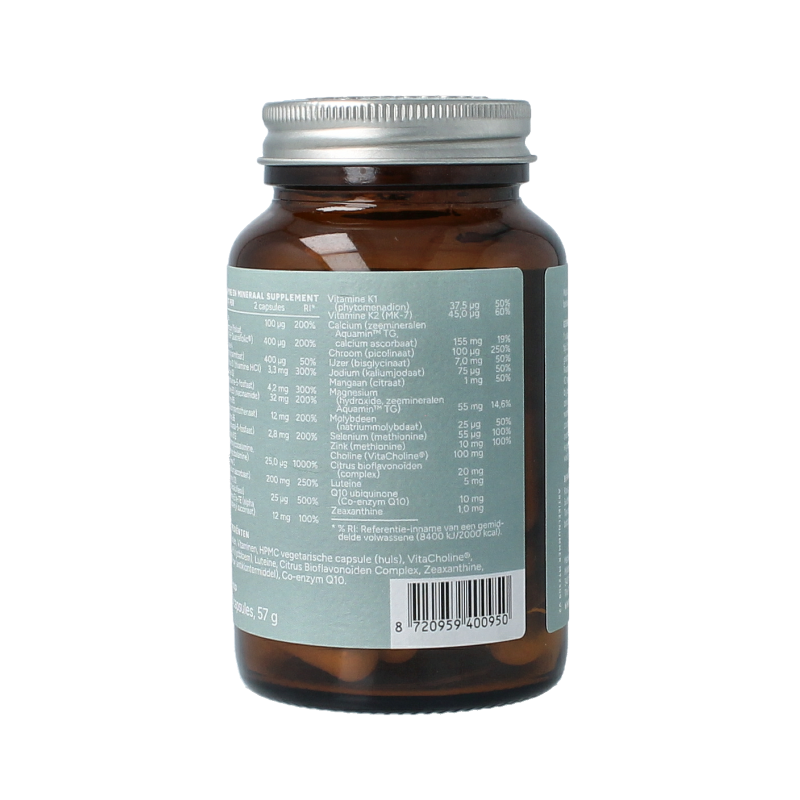 Mattisson Multi man vegan - goed opneembaar 60 Vegetarische capsules