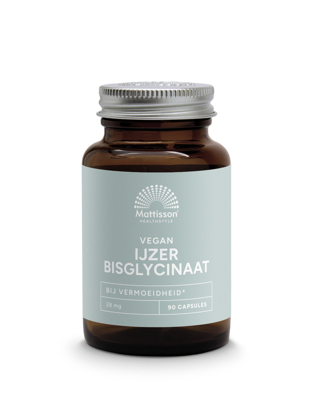 Mattisson Vegan ijzer bisglycinaat 28mg 90 Vegetarische capsules