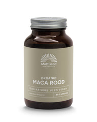 Mattisson Rode maca 750mg bio 90.00 Capsules