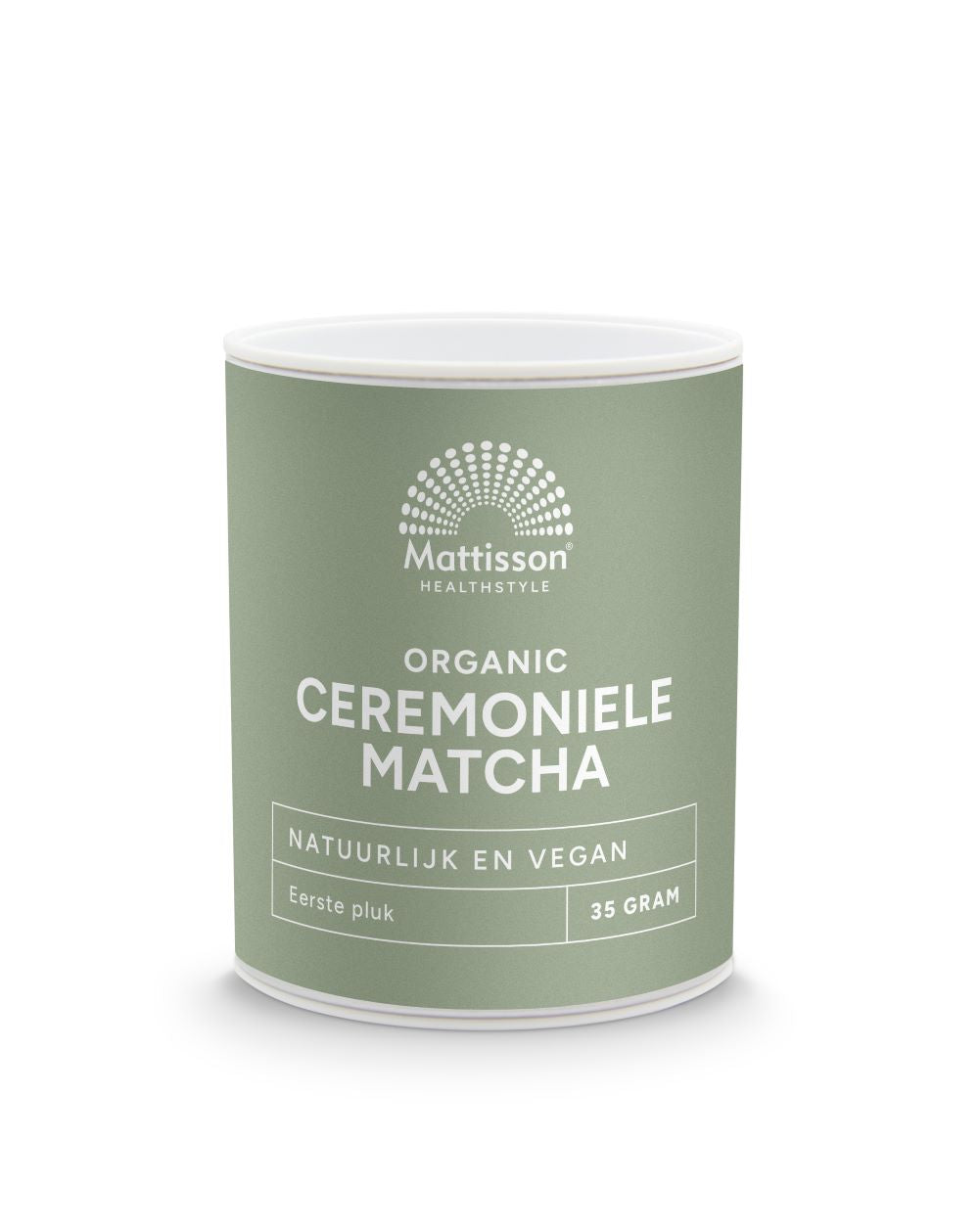 Mattisson Biologische ceremoniele matcha poeder 35 Gram