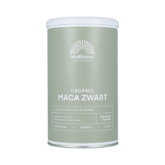 Mattisson Organic Maca Zwart 300.00 Gram