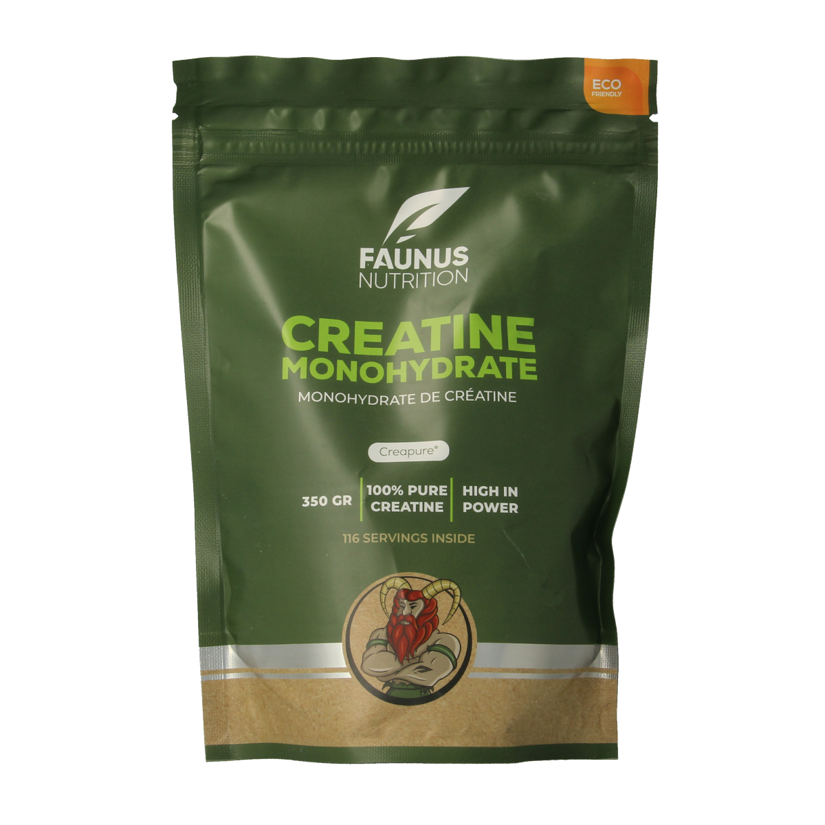 Faunus Nutrition Creatine monohydraat creapure 350.00 Gram