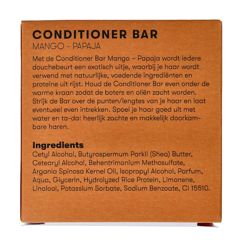Shampoobars Conditioner bar mango papaja 45 Gram