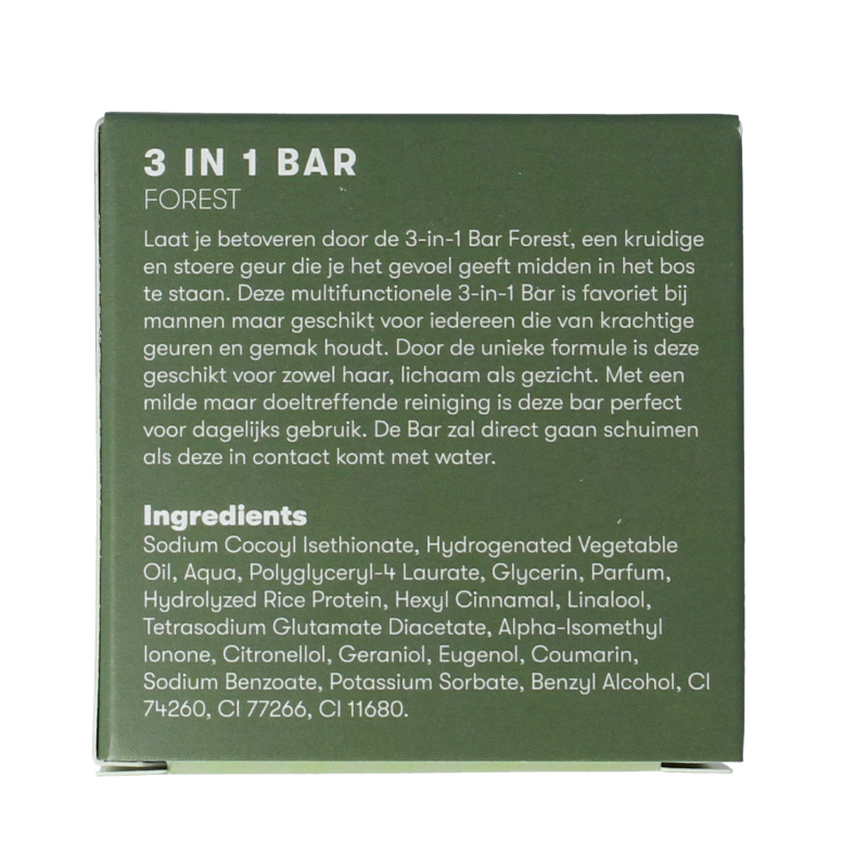 Shampoobars 3-in-1 Bar forest 60 Gram