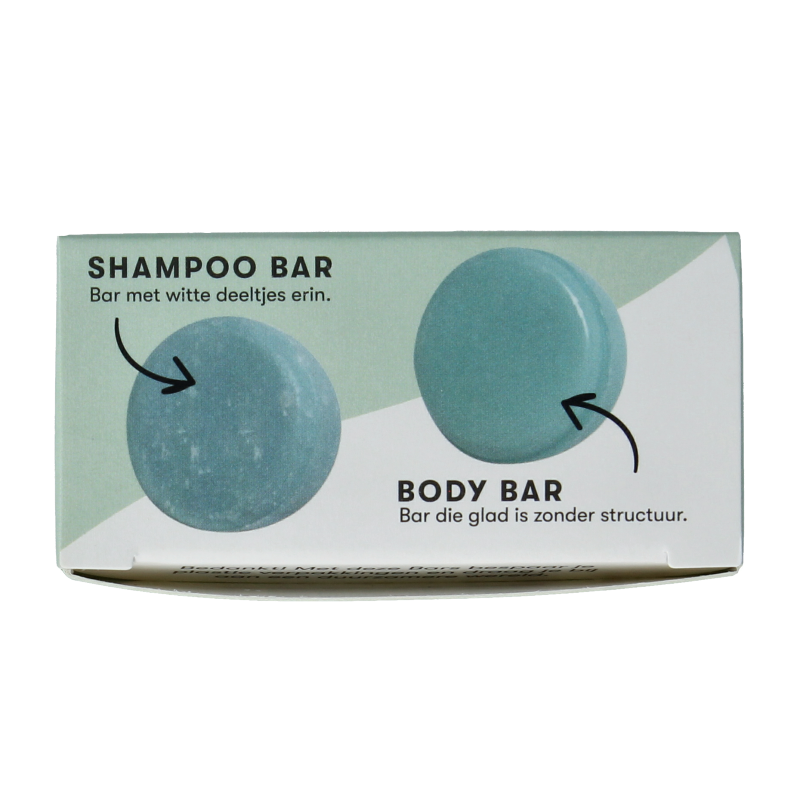 Shampoobars Mini shampoo & body bar eucalyptus & tea tree 20 Gram