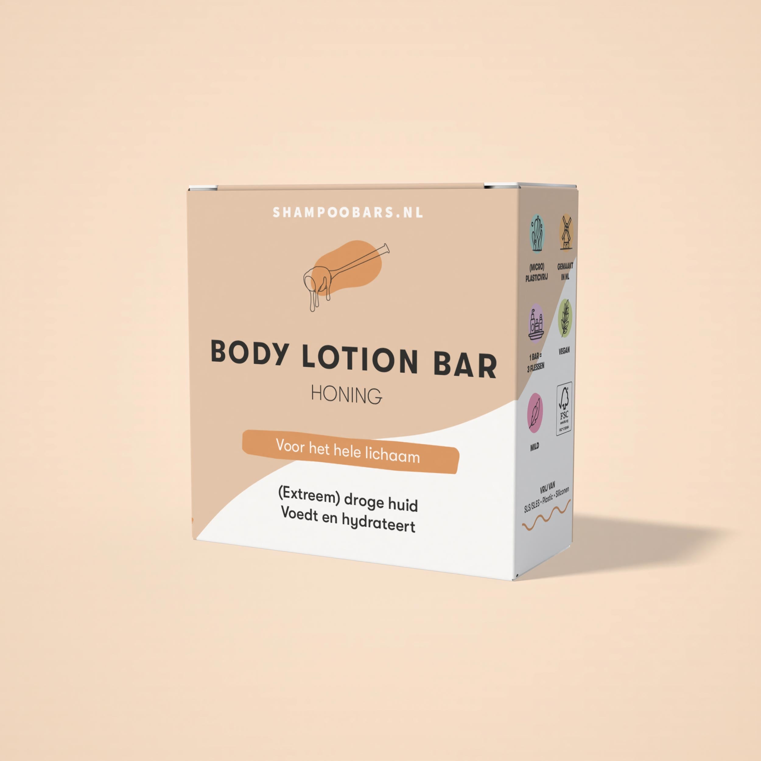 Shampoobars Body lotion bar honing 45 Gram