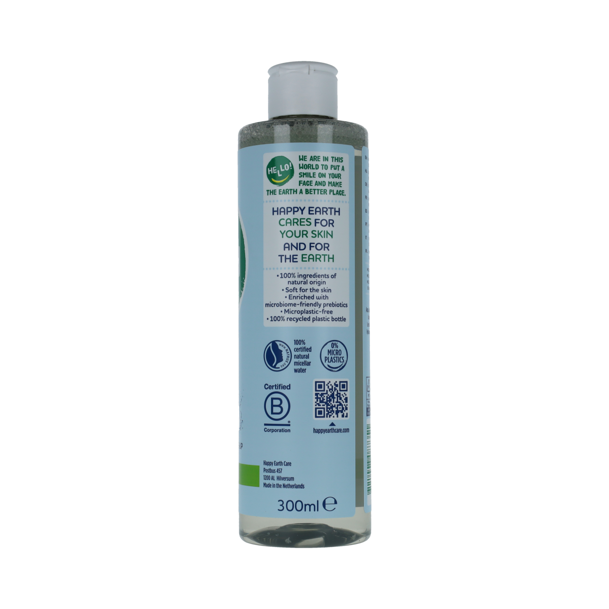 Happy Earth Happy Earth micellair water 3-in-1 300.00 Milliliter