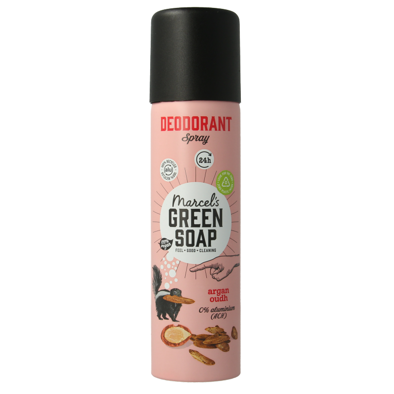 Marcel's Green Soap Deospray argan oudh 150 Milliliter