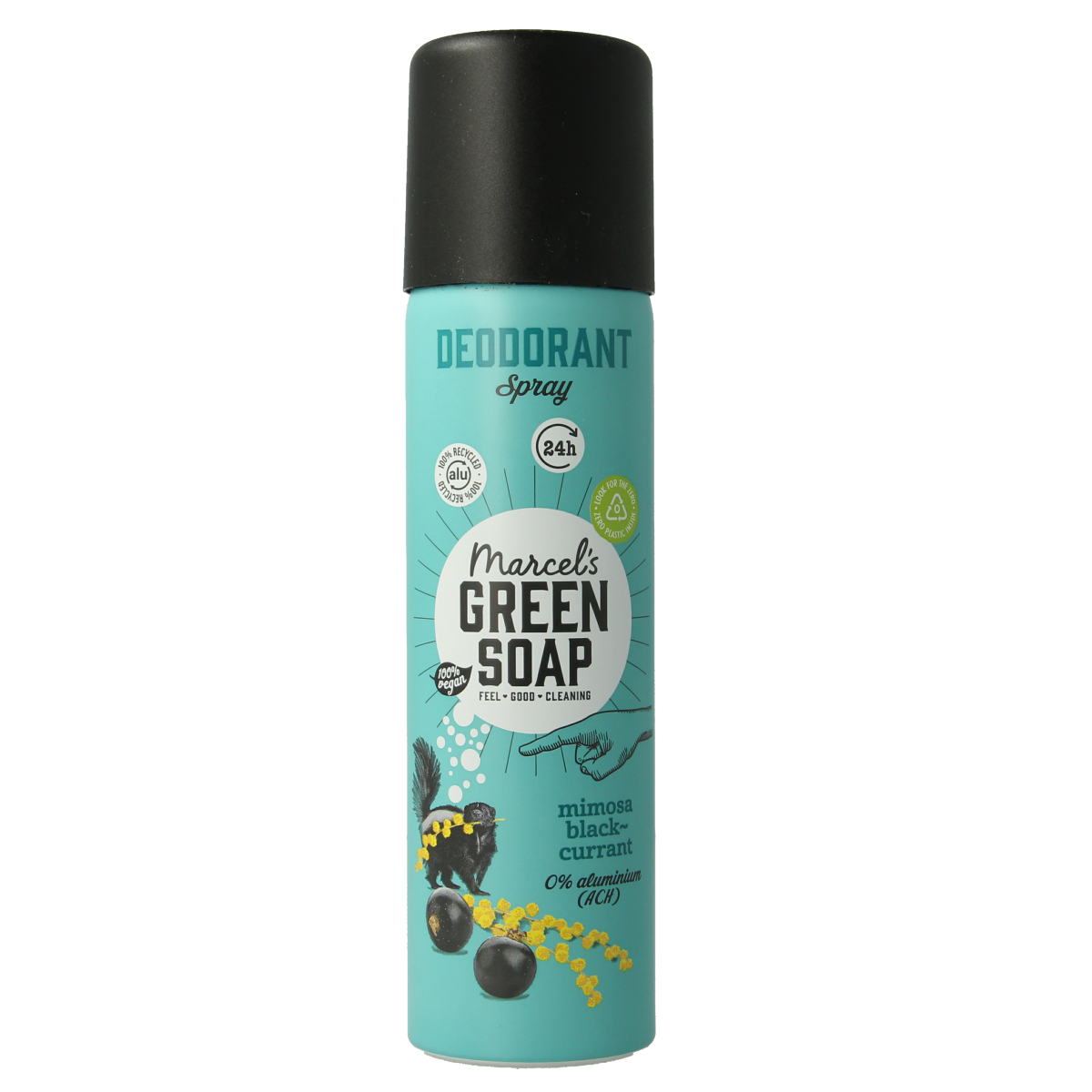 Marcel's Green Soap Deospray mimosa black currant 150.00 Milliliter