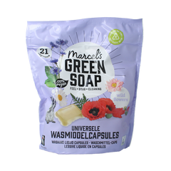 Marcel's Green Soap Wascapsules wilde bloemen 21 Capsules