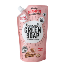 Marcel's Green Soap Shampoo argan & oudh navulling 500 Milliliter