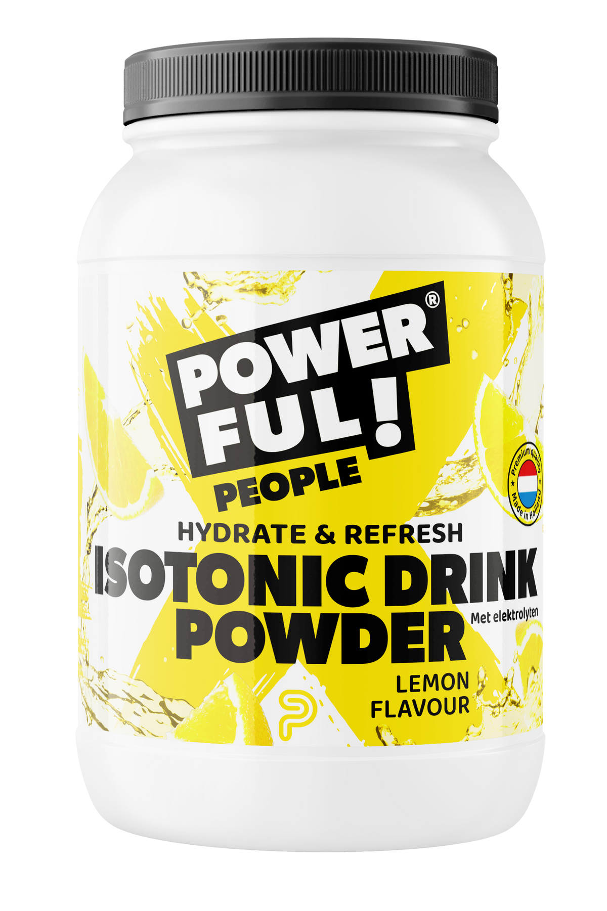 Powerful People  Isotonic drink powder lemon flavour 500.00 Gram