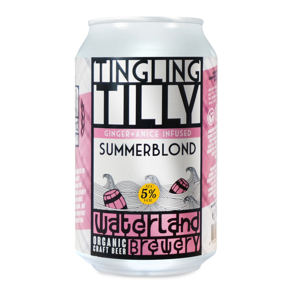 Waterland Brewery Blondbier tingling Tilly bio 330.00 Milliliter
