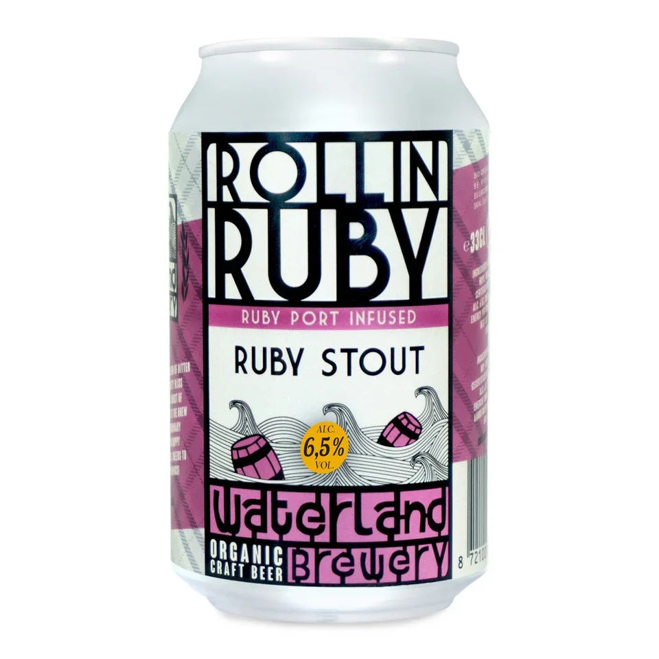 Waterland Brewery Stout rolling Rudy bio 330 Milliliter