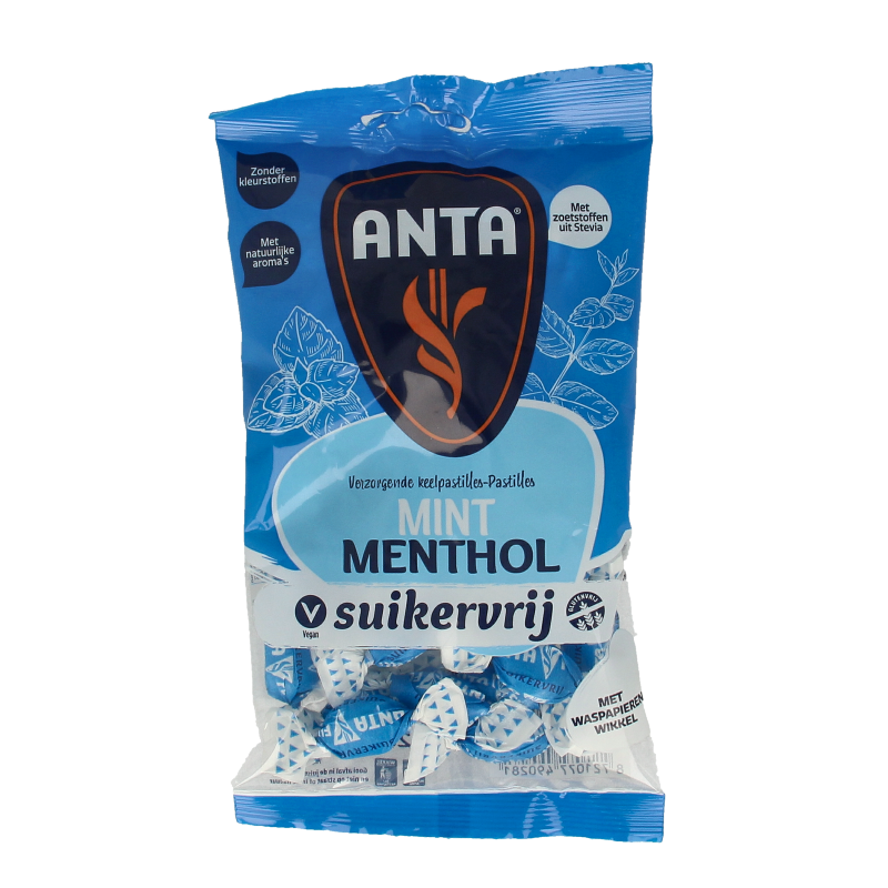 Anta Mint suiker vrij met stevia 120 Gram