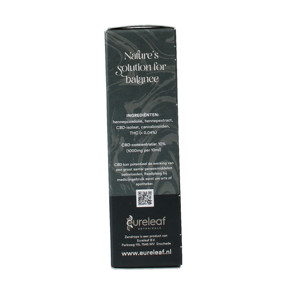 Zendrops CBD olie 10% hennepzaadolie 10.00 Milliliter