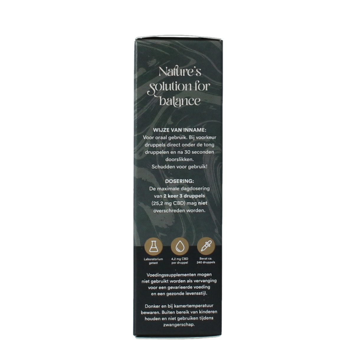 Zendrops CBD olie 10% hennepzaadolie 10.00 Milliliter
