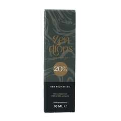 Zendrops CBD olie 20% hennepzaadolie 10.00 Milliliter