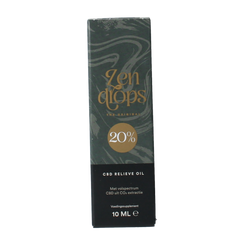Zendrops CBD olie 20% hennepzaadolie 10.00 Milliliter